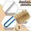 3 Dụng cụ làm sạch nồi chiên, Dụng cụ làm sạch nồi chiên sâu bằng thép không gỉ, Bàn chải chiên giỏ, Dụng cụ làm sạch nồi chiên không khí