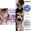 Quá Khổ Ballet Scrunchy Tóc Vòng Satin Ren Sọc Tính Khí Cao Cấp Dây Tóc Đầu Dây Phụ Kiện Tóc