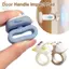 Tấm lót tác động tay nắm cửa GILL, Nút chặn cửa silicon hoạt hình, Miếng đệm cản cửa im lặng chống sốc dễ thương để trang trí phòng ngủ