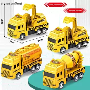 AA 1 Xe Giáo Dục Trẻ Em Kid Kéo Ba Đồ Chơi Chiến Binh Kỹ Thuật Xe Mẫu Bốn Xe Mini VN
