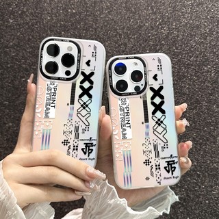 Ốp lưng họa chữ PRINT STREAM và biểu tượng game, vỏ mềm chống trầy cho iPhone Bảo Vệ Camera Cấp iPhone 17/16/15/14/13/12