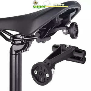 AN.MART Xe Đạp Đường Sắt Phía Sau Áo Braet Seatpost Mount Code Table Frame Light Stand Shoproof Phụ Kiện Cho Radar Camera Thể Thao VN