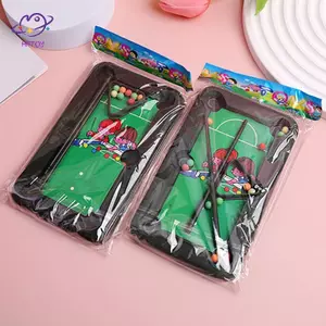HFTOY Nhà búp bê Elf Phụ kiện búp bê Bộ bể bơi để bàn Mini dành cho cha mẹ và con cái Bi-a để bàn tương tác ~