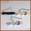 AIHOM 1 Tấm Sắt Prewired Đàn Guitar Dây 3 Chiều Công Tắc Tải Núm Dây Tuyến Tính Lắp Ráp Để Nâng Cấp Âm Thanh Chuyên Nghiệp,