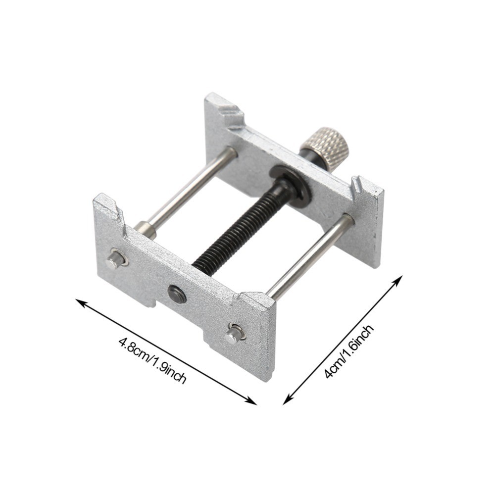 Công cụ sửa chữa đồng hồ NEWIDEA 2 chiếc, Bộ 2 kích cỡ bao gồm Giá đỡ chuyển động đồng hồ, thiết kế kẹp ổn định Chất liệu kim loại rắn bền bỉ để sử dụng lâu dài Đế chuyển động đồng hồ