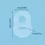 Dụng cụ chỉnh sửa móng chân mọc ngược bằng silicon vô hình Ngón chân mọc ngược Điều trị móng tay Co Giãn duỗi thẳng Kẹp nẹp Dụng cụ làm móng chân Mới