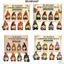 BRBRAA Đính Hạt Gnome DIY Kit, Bộ Thủ Công Gnome Đính Hạt Nhựa Thủ Công, Trang Trí Sáng Tạo DIY Đính Hạt Thủ Công Bộ Trang Trí Bàn