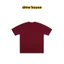 Nhà Bí Mật In Chữ 100% Cotton Cao Cấp Nam Nữ Cổ Tròn Áo Thun Tay Ngắn Burgundy Cotton Tay Ngắn 0612