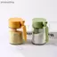 AA Hộ Gia Đình Nhà Bếp Chống Ẩm Lọ Gia Vị Muối Hộp Đựng 2 Trong 1 Thủy Tinh Chai Gia Vị Thìa Tách Ly Gia Vị Có Thể VN