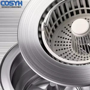 <cosyh>Sink Drain Filter Stainless Steel Construction PP Plastic Rim Fine Mesh Design
