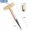 <cosyh>Garden Hole Digger with Wooden Handle for Planting Transplanting Fertilizing Use