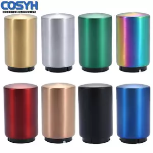 <cosyh>Stainless Steel Automatic Cap Opener with Magnet for Beer Bottles 5.3x5.3x8.5 cm