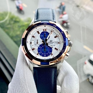 Đồng hồ nam dây da Casio Edifice EFR-539L-7CVUDF size lớn | Edifice EFR-539L-7C
