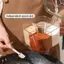 {BUDDI} Bình đựng gia vị bằng nhựa 4 lọ gia vị dạng lưới Thiết kế chống ẩm nhẹ di động để lưu trữ nhà bếp ngoài trời {buddingenergy}