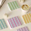 đế lót ly thấm hút nước thảm lót cốc diatomite lượn sóng macaron cách nhiệt chống trượt bàn học làm việc văn phòng 10cm