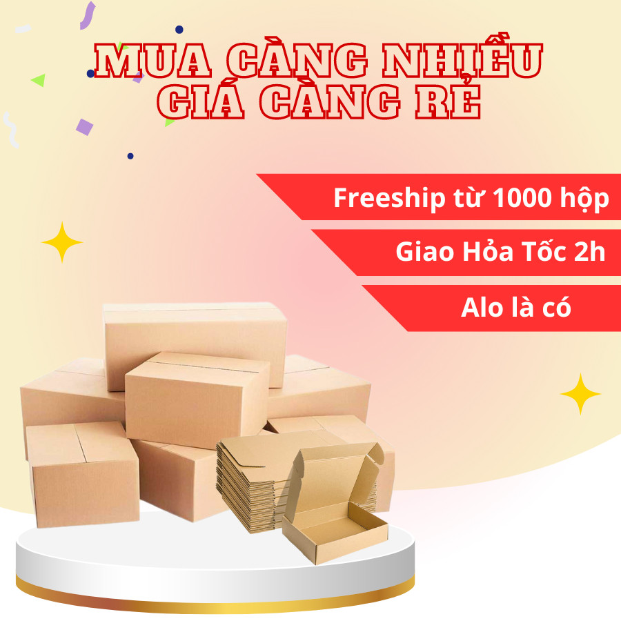 hộp carton đsong hàng siêu tiện lợi