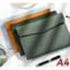 Túi da công sở cao cấp, quà tặng ý nghĩa cho đồng nghiệp Túi hồ sơ, Chống nước, A4, Dung tích lớn