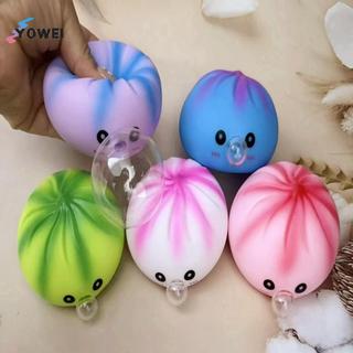 YOWEI Kawaii Bánh Bao Bong Bóng Bóp Đồ Chơi Giảm Căng Thẳng Phục Hồi Chậm Cho Lo Âu Và Vui Nhộn VN
