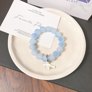 1 Vòng Tay Pha Lê Hoạt Hình Với My Melody Kuromi Và Cinnamoroll Hạt Mờ Gradient Vòng Tay Trẻ Em
