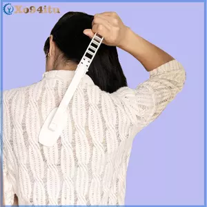 XOITU 1 Cái ABS Có Thể Gập Lại Ba Lotion Thuốc Mỡ Applicator Tay Cầm Dài Di Động Thuộc Da Cho Nam Nữ VN