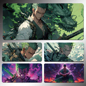 One Piece Sauron Mouse Pad Quá Khổ Bé Trai Trò Chơi Chơi Game Anime Bàn Phím Máy Tính Hai Chiều Bàn Phím Bàn Pad 5.255.25 7NAL