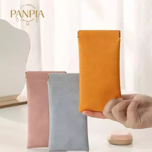 PNPIA- Túi Bảo Quản Kính Da PU Tự Động Đóng Kính Mát Hộp Chống Thấm Nước Túi Kính Bảo Vệ Kính Mắt Túi Bảo Quản