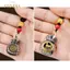 PNPIA- Vintage Cuproniel Ví Hợp Kim Móc Chìa Khóa Nam May Mắn Xe Móc Khóa Nữ Bapa Quyến Rũ Luy Trang Sức