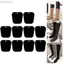 KIKIN 10 Miếng Boot Shaper Boot Tree Chèn Thoáng Khí Ngắn Cao Boot Hỗ Trợ Đầu Gối Giày Cây Boot Shaper Dành Cho Nữ Tôi