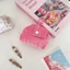 Túi đựng chìa khóa GUSTAVA, Thiết kế nút chụp Túi trang điểm Mini cầm tay, Ví đựng tiền xu nhẹ đa năng phong cách Hàn Quốc