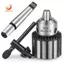 Chuck khoan 3-16mm có chìa khóa chế biến gỗ với Morse Taper Arbor MT2 B18 Mount 3-16mm, Hướng dẫn khoan di động