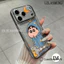 Áp dụng cho IPhone 13 16 17 11 14 15 12 Pro Max 16 14 15 Plus 17 Air Nhân vật hoạt hình theo phong cách tranh sơn dầu