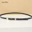 AqToCna 1Pc 105CM 11 Màu Kẹo Thời Trang Nữ Dây Da Trang Trí Skinny Mỏng Đầm Thắt Lưng Thắt Lưng Dây Thắt Lưng AqToCna