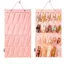 HFSHY 4 Lớp Treo Móng Vuốt Tóc Kẹp Bảo Quản Dành Cho Nữ Bé Gái Nỉ Màn Hình Kẹp Tóc Kính Mát Phụ Kiện Giá Đỡ VN
