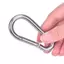 Nhíp lò xo bằng thép không gỉ 304 Carabiner Snap Hook Móc khóa Qui Link Lo Bule VN
