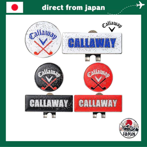 Callaway Logo Marker for Men - White, Black, and Red