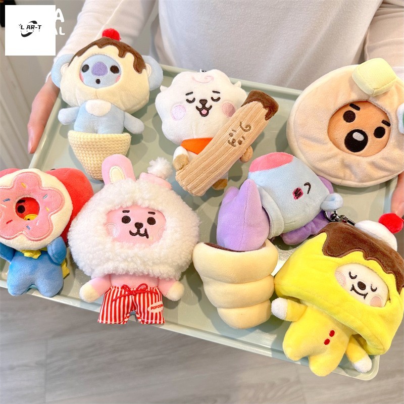 Mặt dây chuyền búp bê sang trọng dễ thương BT211 - Thiết kế bánh tráng miệng đan chéo hợp thời trang