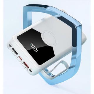 Sạc dự phòng 50000mAh  80000mah sạc nhanh 120W pin dung lượng lớn có dây cắm nhiều điện thoại