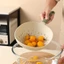 Mới Lớn Bếp Lọc Thìa Chống Dính Chịu Nhiệt Thực Phẩm Nhựa Skimmer Colander