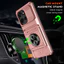Dành Cho Motorola Moto G Play (2026) Ốp Lưng Hạng Nặng Vòng Xoay Từ Tính Chân Đế Bảo Vệ Khe Cắm Thẻ ẩn Ví