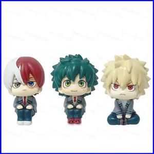 SQ3 My Hero Giới Học Thuật Nhân Vật Hành Động Midoriya Izuku Bakugou Katsuki Todoroki Shoto Mô Hình Búp Bê Đồ Chơi Trang Trí QS3