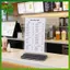 SWEET Acrylic Dọc Menu Display Stand Bền Hai Mặt Khung Ảnh Nhà Hàng Bàn Trình Bày Cho Cafe Sự Kiện n