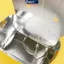 MAKY 100 Chiếc Phim Nhôm Dùng Một Lần Bạch Tuộc Bóng Paaging Hộp Bảo Quản Nhiệt Thực Phẩm Đường Phố Nhật Bản Takoyaki Takeaway Sna Paing Hộp Đựng Đồ Dùng Dự Tiệc VN