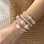 Châu Âu Mỹ Bohemian Kỳ Nghỉ Vòng Tay Bộ Nữ Mùa Hè Bãi Biển Dopamine Sao Biển Vỏ Rùa Hạt Gạo Vòng Tay