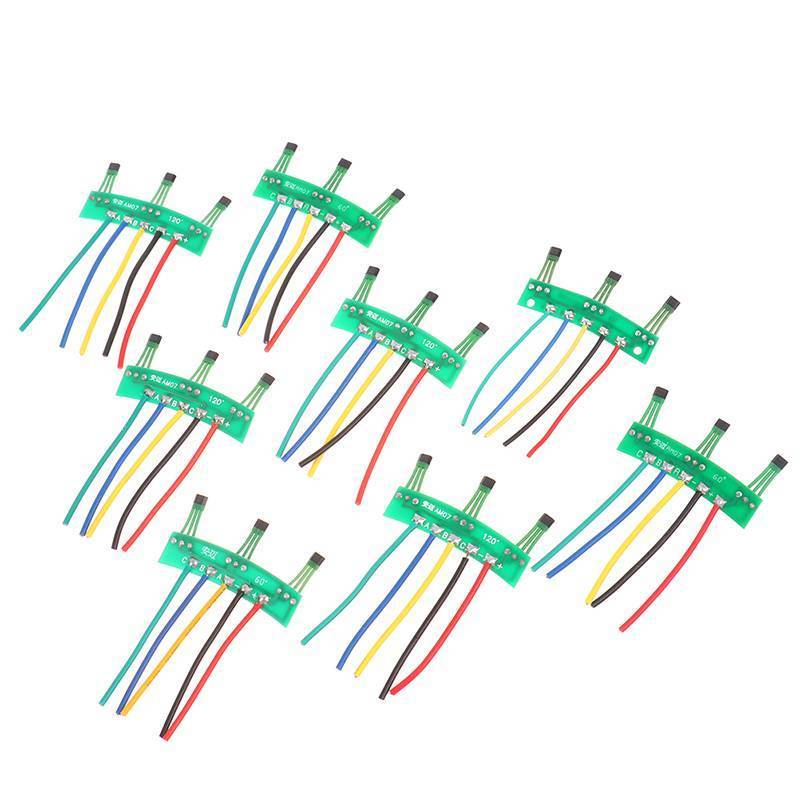 AN.MART 1 Cảm biến hội trường động cơ không chổi than công suất cao có tấm và dây 3144 413 41F 43F Hội trường động cơ điện Linh kiện PCB Xe điện hai bánh Bảng hội trường động cơ không chổi than V