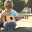 MỚI 1 Cái Học Tập Quà Tặng Giáo Dục 26 / 35cm Trẻ Em Đàn Guitar 4 Dây Nhạc Cụ Có Mái Chèo Mô Phỏng Yukrili Đồ Chơi Âm Nhạc SKY