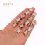 PNPIA- 10 Cái 10 * 15MM Kim Cương Giả Bikini Kết Nối Bule Hợp Kim Dây Chuyền Đồ Bơi Trang Trí Kim Cương Giả Bule DIY Phụ Kiện Trang Sức