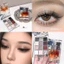 Gege bear Water Wave Color Eyeshadow Palette Trang điểm phong cách Hàn Quốc Mười hai màu Nhiều màu Dòng phấn mắt mờ hàng ngày Trang điểm 6.1 FNO3