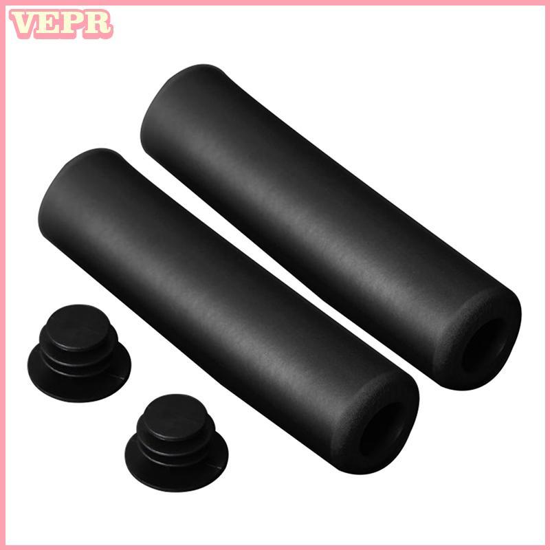 Nhang 1 Cặp Silicon Chống Trơn Trượt Bọc Ghi Đông Xe Đạp MTB Leo Núi Hỗ Trợ Mạnh