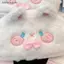 # HB # Kawaii Plush Rabbit Túi văn phòng phẩm dành cho học sinh Hộp đựng bút dung tích lớn di động Túi đựng mỹ phẩm cho phụ kiện văn phòng trường học.