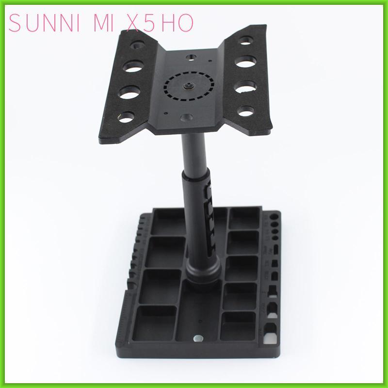 RC Xe Làm Việc Đứng Sửa Chữa Máy Trạm Trạm Bảo Trì Xoay 360 Độ Cho Xe Bánh Xích Mô Hình Xe Ô Tô Xe Tải